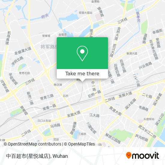 中百超市(星悦城店) map