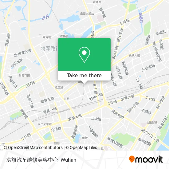 洪旗汽车维修美容中心 map