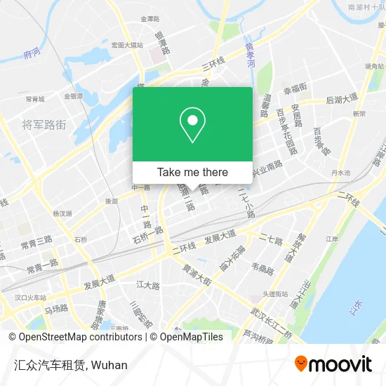 汇众汽车租赁 map