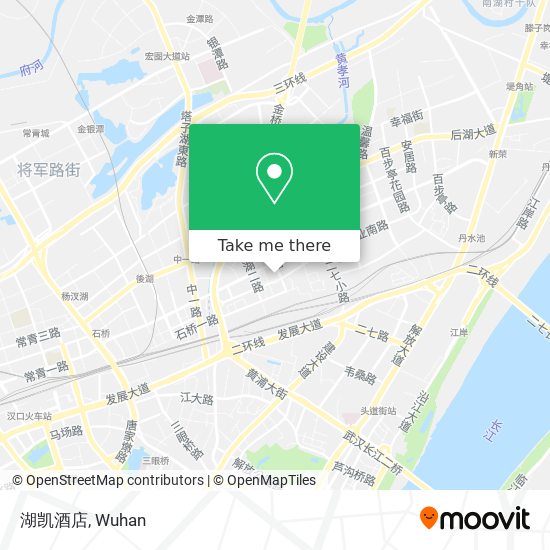 湖凯酒店 map