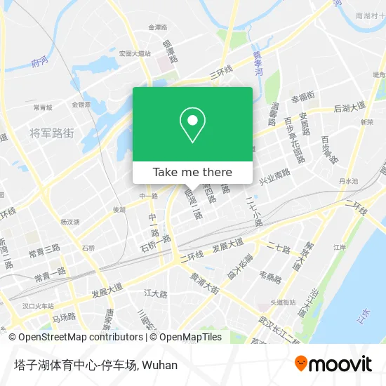 塔子湖体育中心-停车场 map