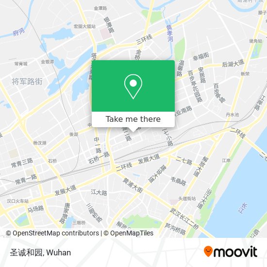 圣诚和园 map