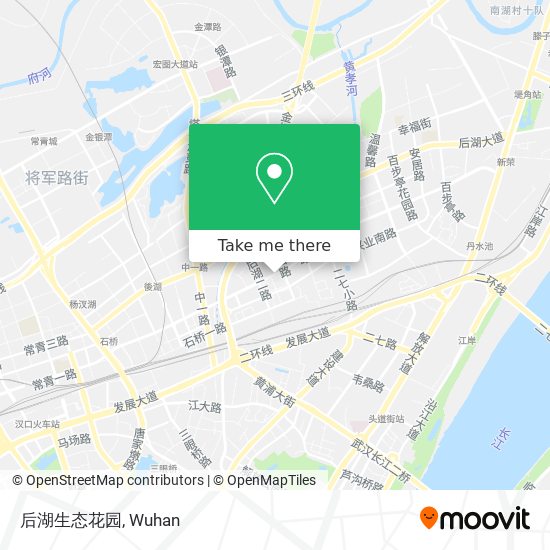 后湖生态花园 map