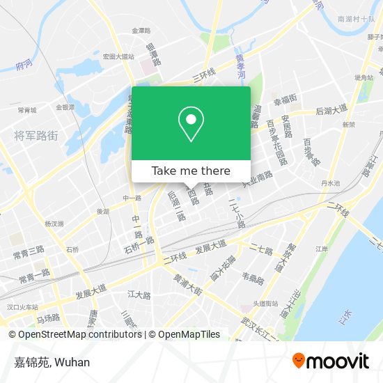 嘉锦苑 map
