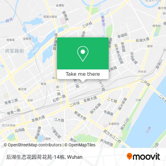 后湖生态花园荷花苑-14栋 map