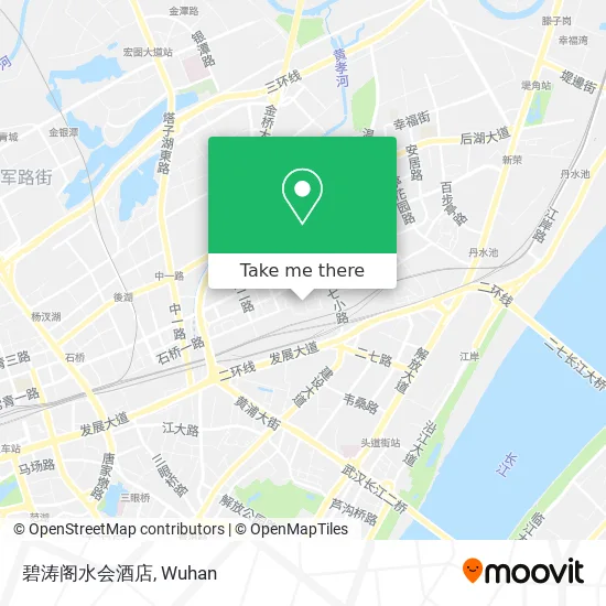 碧涛阁水会酒店 map