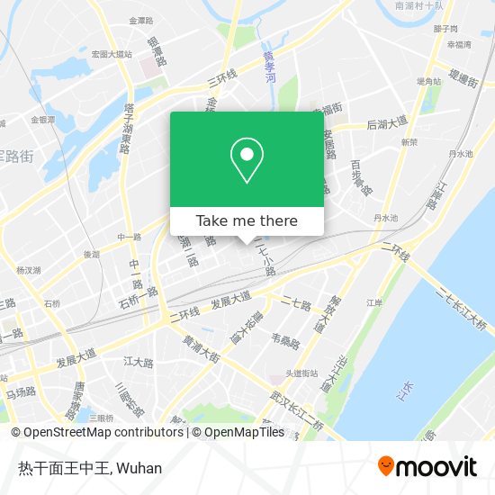 热干面王中王 map