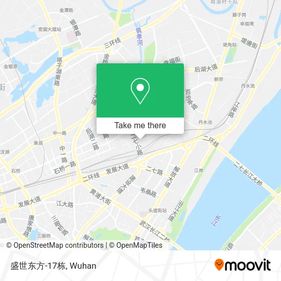 盛世东方-17栋 map