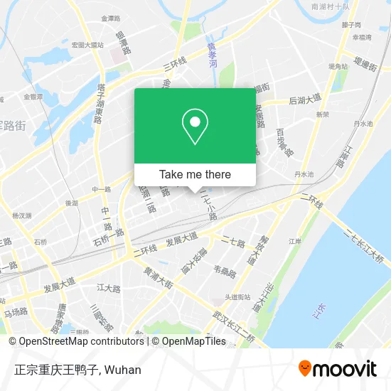 正宗重庆王鸭子 map