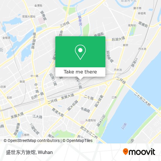 盛世东方旅馆 map