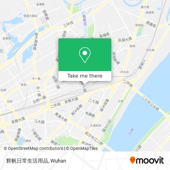 辉帆日常生活用品 map