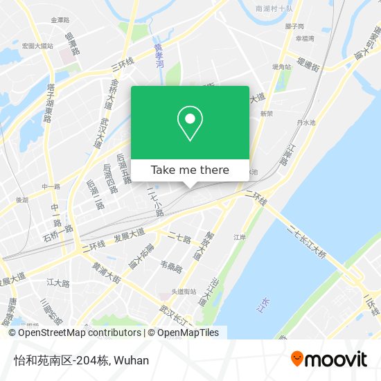 怡和苑南区-204栋 map