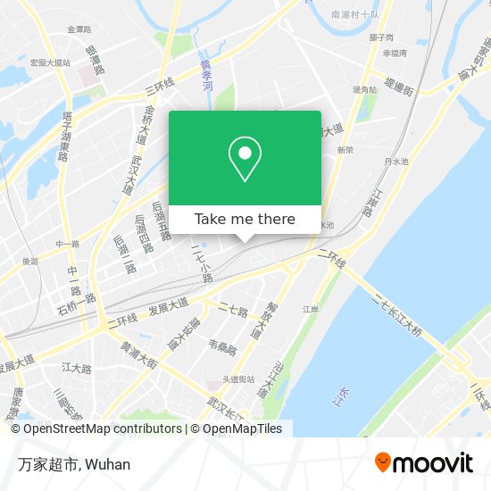 万家超市 map
