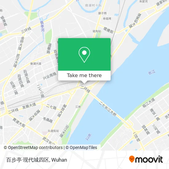 百步亭·现代城四区 map