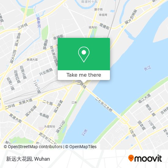 新远大花园 map