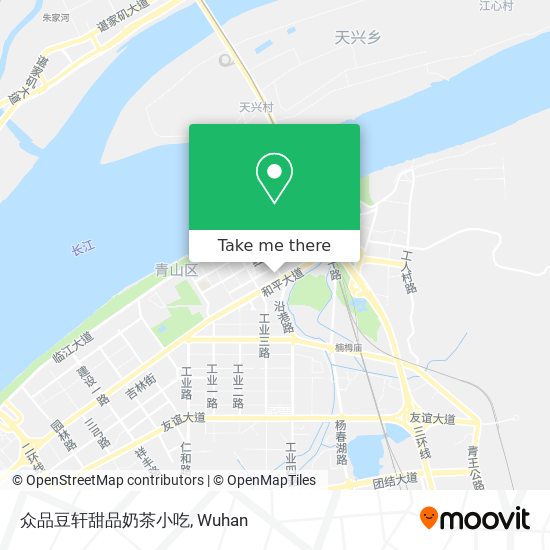 众品豆轩甜品奶茶小吃 map