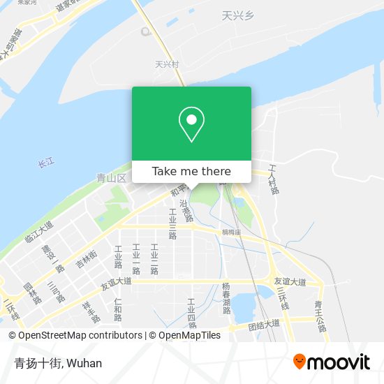 青扬十街 map