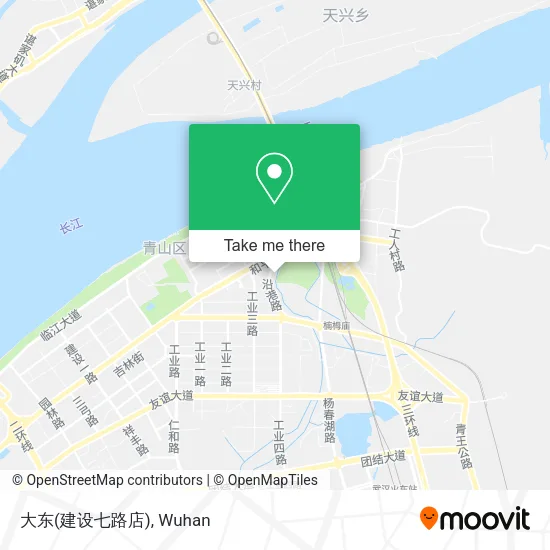 大东(建设七路店) map