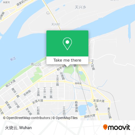 火烧云 map