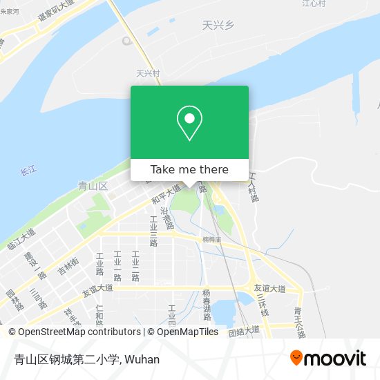 青山区钢城第二小学 map