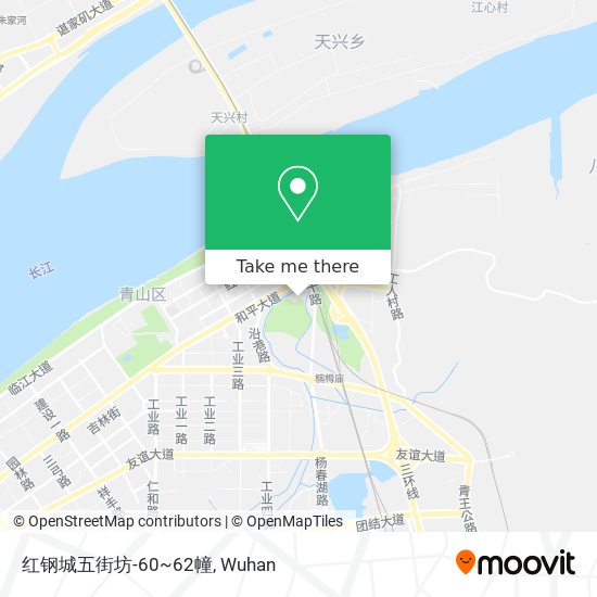 红钢城五街坊-60~62幢 map