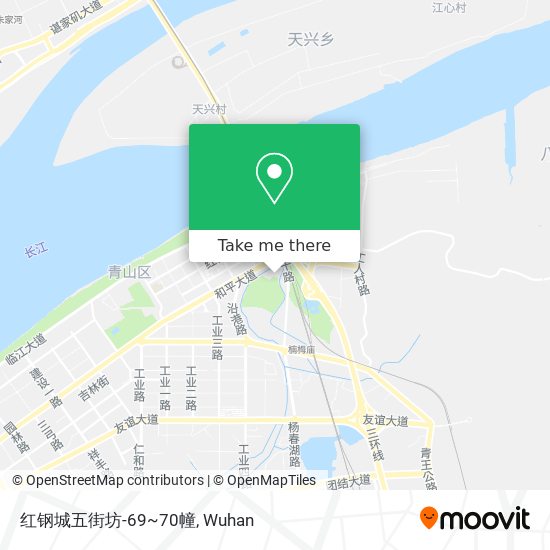 红钢城五街坊-69~70幢 map