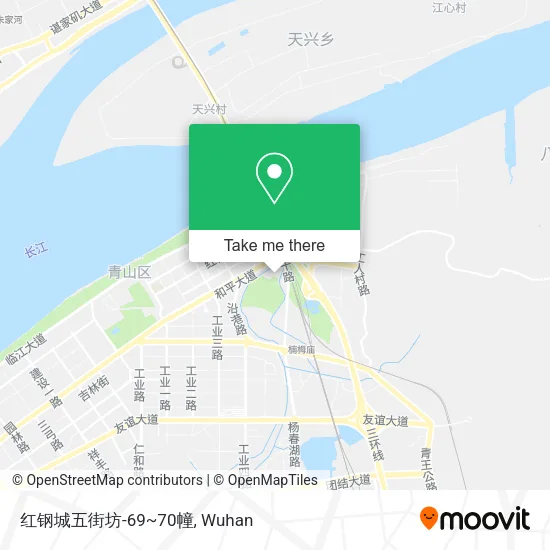 红钢城五街坊-69~70幢 map