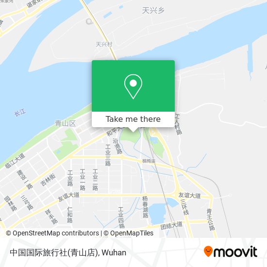 中国国际旅行社(青山店) map