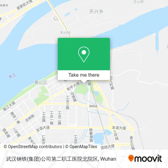 武汉钢铁(集团)公司第二职工医院北院区 map