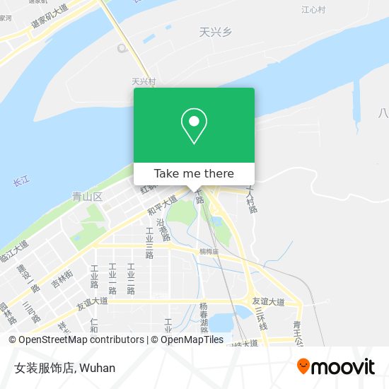 女装服饰店 map