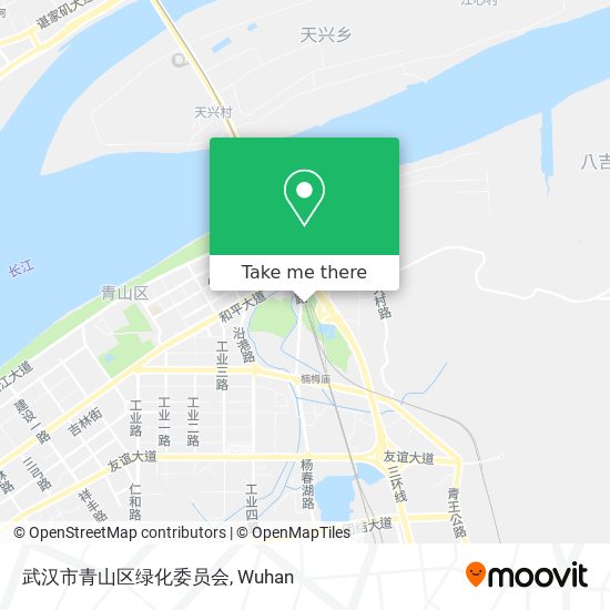 武汉市青山区绿化委员会 map