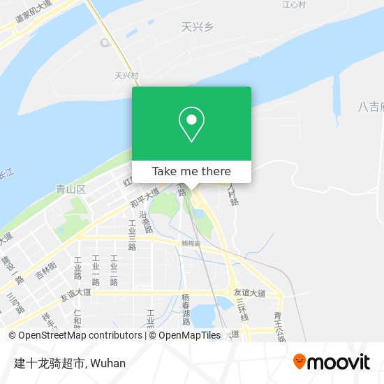 建十龙骑超市 map