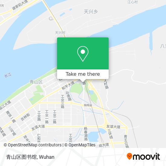 青山区图书馆 map