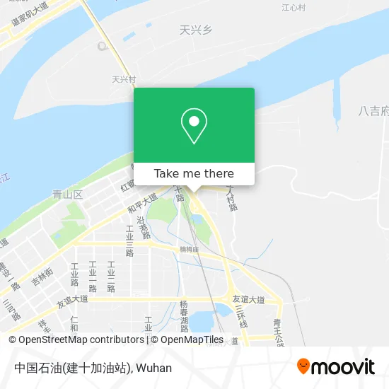 中国石油(建十加油站) map