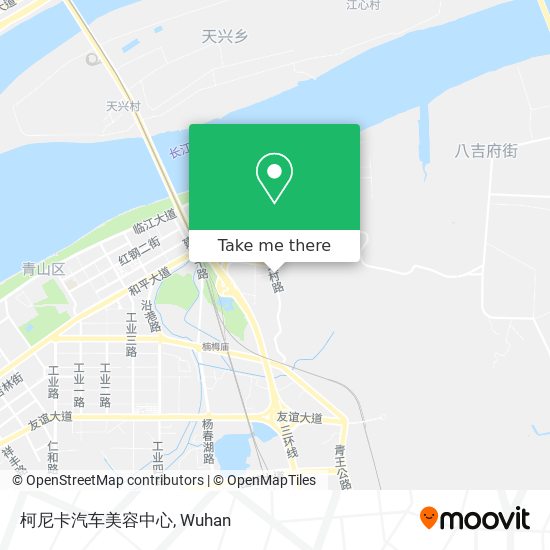 柯尼卡汽车美容中心 map