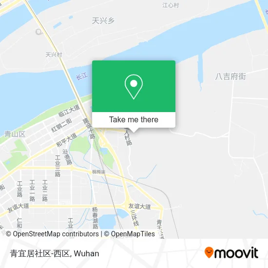 青宜居社区-西区 map