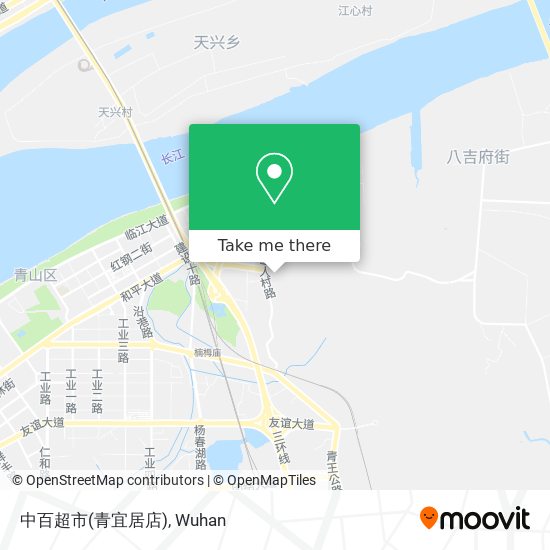 中百超市(青宜居店) map