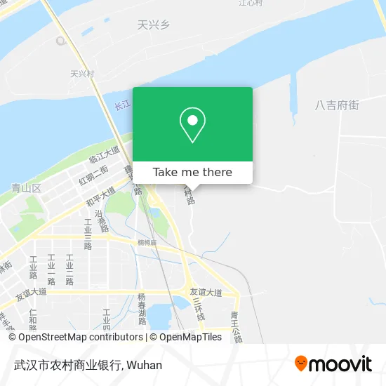 武汉市农村商业银行 map