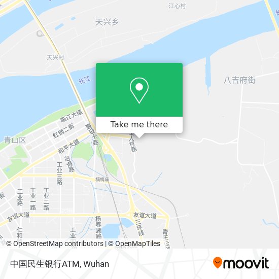 中国民生银行ATM map