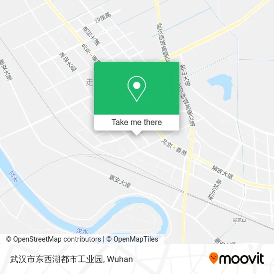 武汉市东西湖都市工业园 map