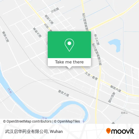 武汉启华药业有限公司 map