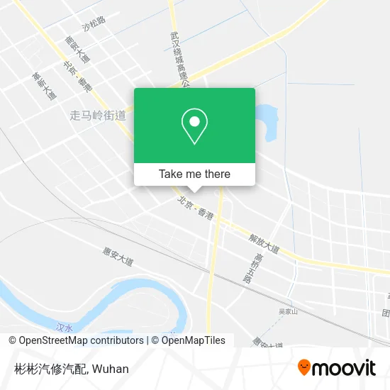彬彬汽修汽配 map