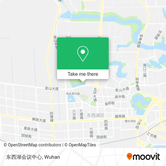 东西湖会议中心 map