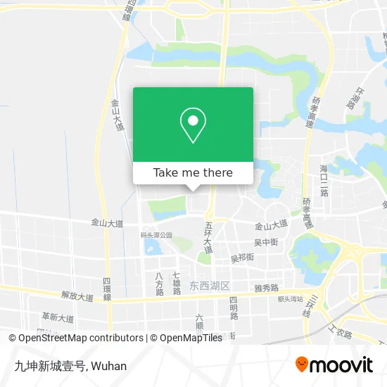 九坤新城壹号 map