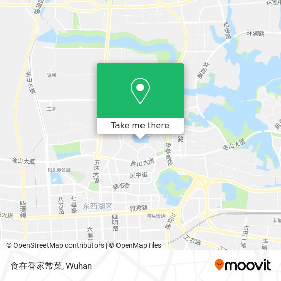 食在香家常菜 map