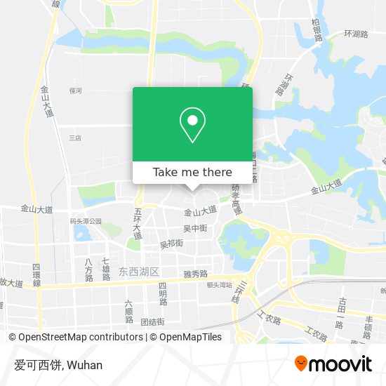 爱可西饼 map