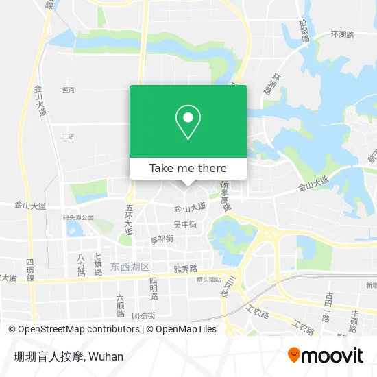 珊珊盲人按摩 map
