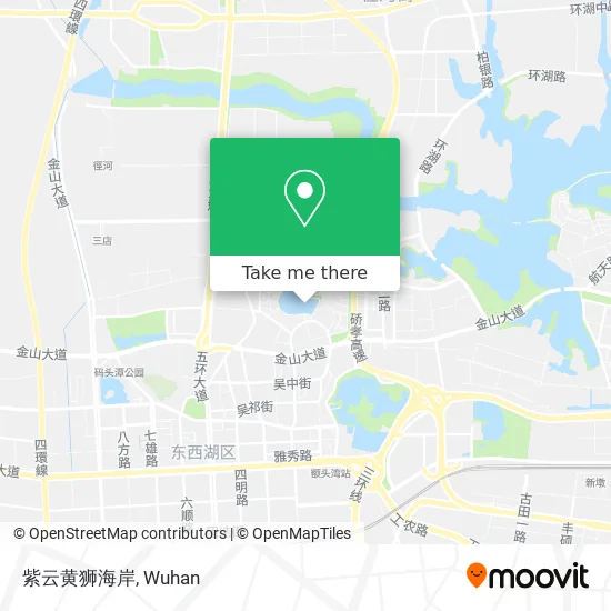 紫云黄狮海岸 map