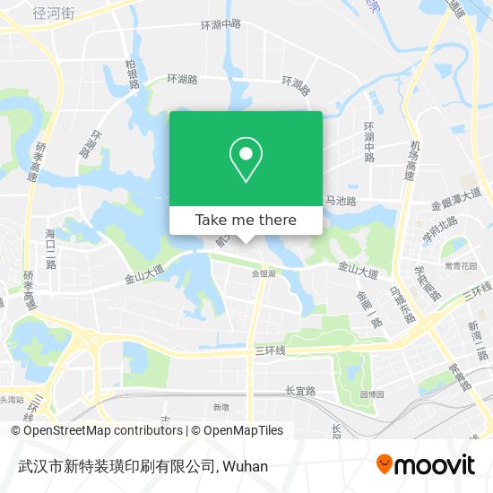 武汉市新特装璜印刷有限公司 map