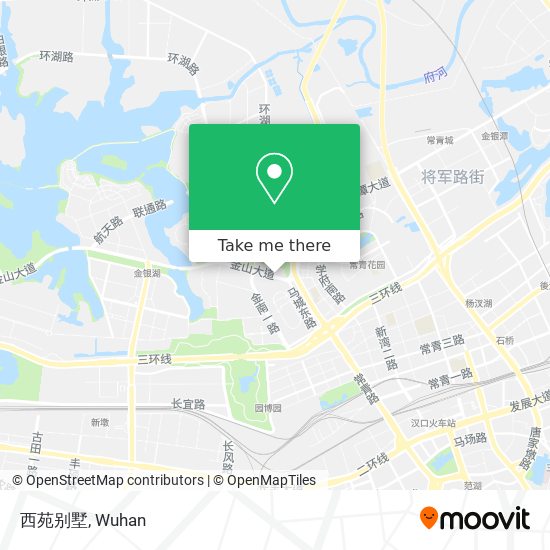 西苑别墅 map